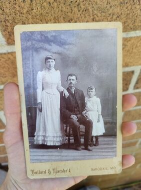 Antique Victorian Family Photo